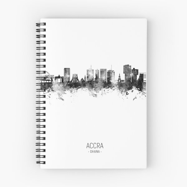 Artikelvorschau, Accra Ghana Skyline entworfen und verkauft von ArtPrints.
