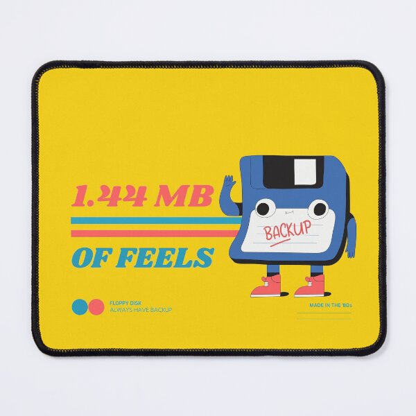 Item preview, 1.44 MB Of Feels - Retro Floppy Disk designed and sold by MnEmzStudio.