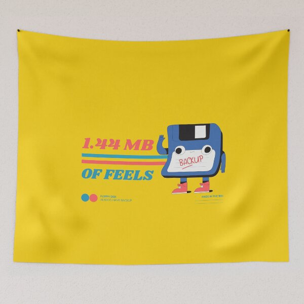 Item preview, 1.44 MB Of Feels - Retro Floppy Disk designed and sold by MnEmzStudio.
