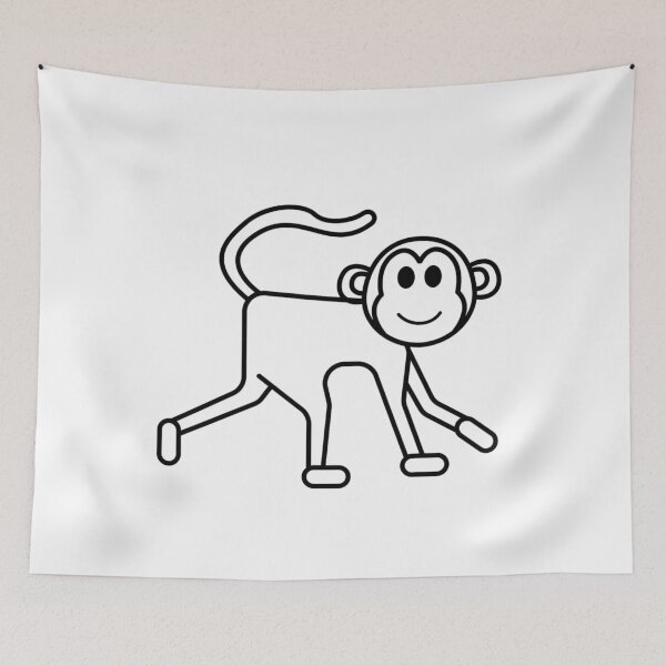 Item preview, monkey designed and sold by Seeyou1.