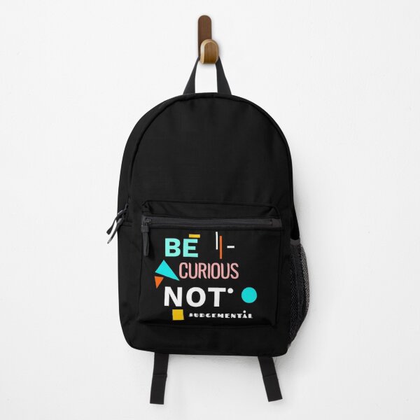 Item preview, Be curious and non-judgmental sticker designed and sold by ayasfancyplace.