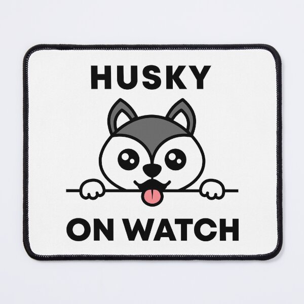 Item preview, Husky On Watch designed and sold by TashaVector.