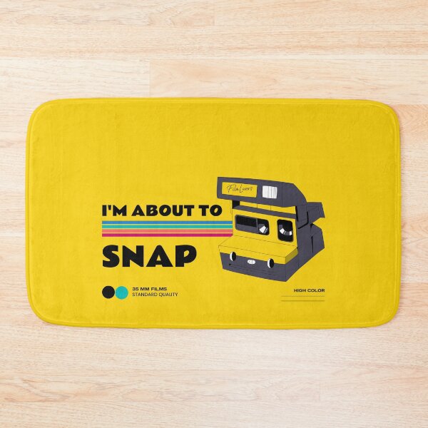 Item preview, I'm About To Snap - Retro Instant Camera designed and sold by MnEmzStudio.