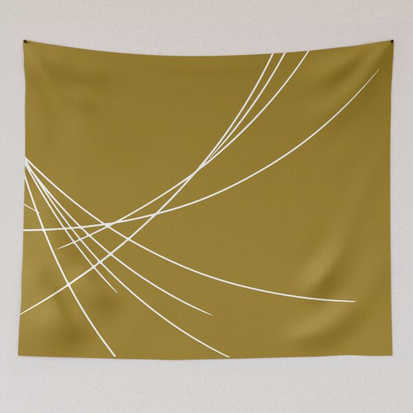 Item preview, "Cool lines artwork" - white designed and sold by MC Art Studio.