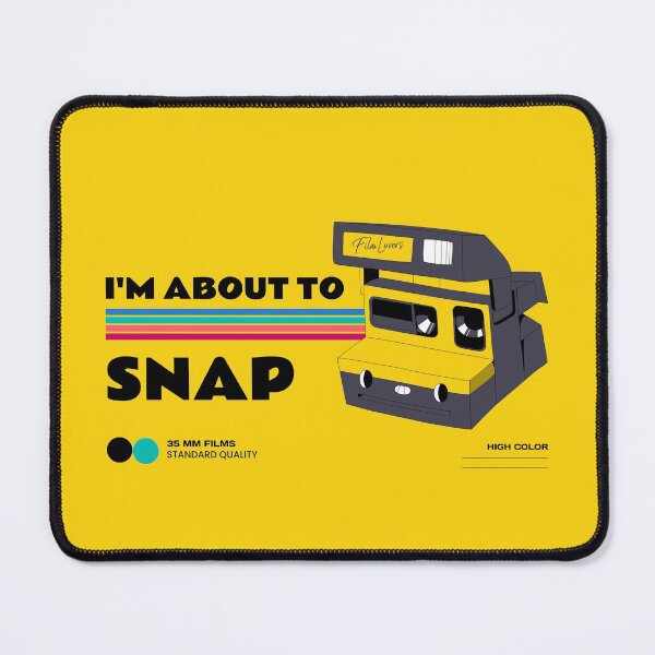 Item preview, I'm About To Snap - Retro Instant Camera designed and sold by MnEmzStudio.
