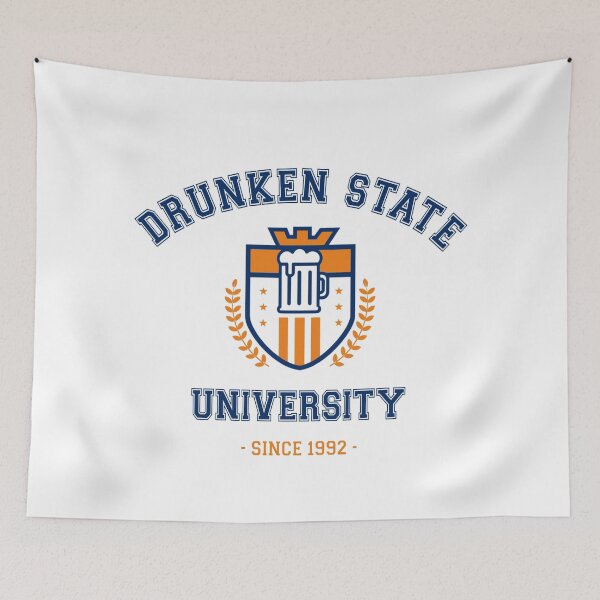 Item preview, Drunken State University Drink Beer designed and sold by lgotian.