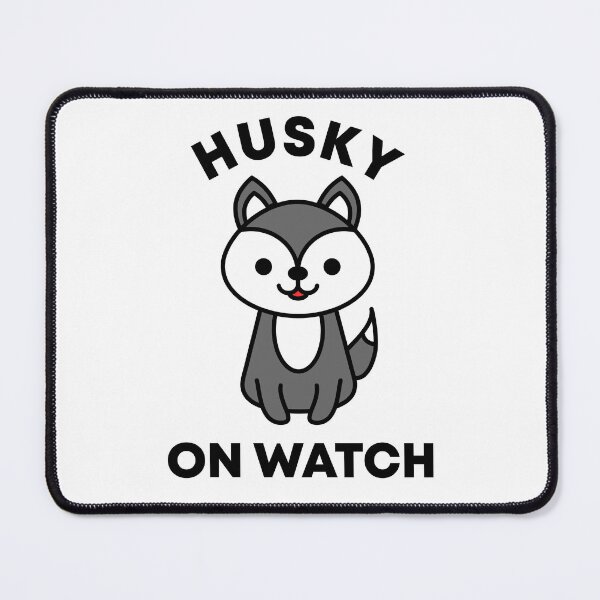 Item preview, Husky On Watch designed and sold by TashaVector.