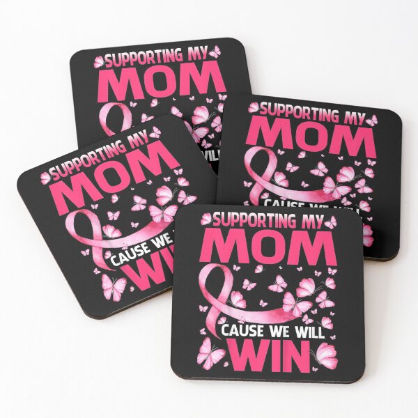 Item preview, Supporting My Mom Cause We Will Win Breast Cancer  designed and sold by GerdaShop.