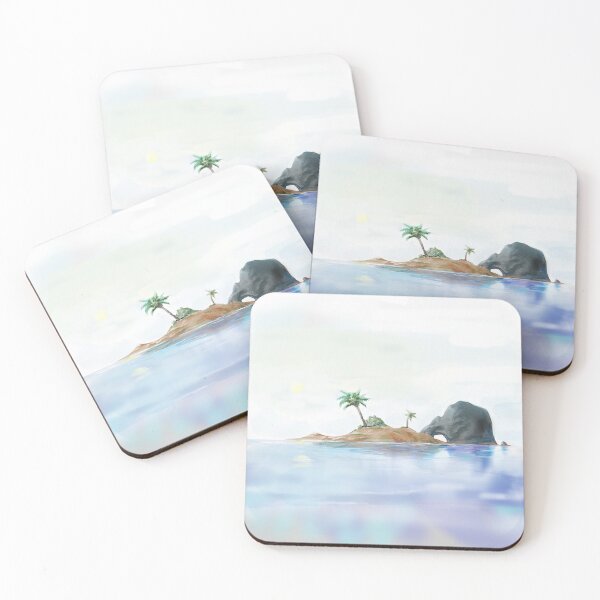 Item preview, Lonely Tropical Island designed and sold by PLMDigitalArt.