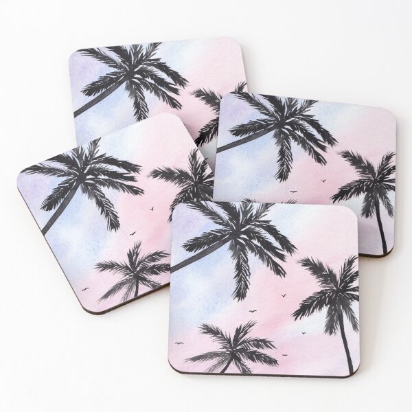 Item preview, Palm Trees Sunset designed and sold by Sandra Connelly.