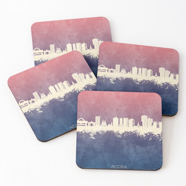 Item preview, Accra Ghana Skyline designed and sold by ArtPrints.