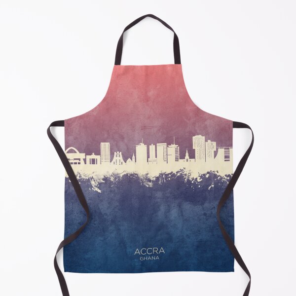 Item preview, Accra Ghana Skyline designed and sold by ArtPrints.