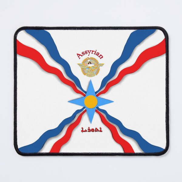 Item preview, Assyrian Flag designed and sold by doniainart.