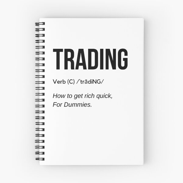 Item preview, Funny Trading Definition (Black) designed and sold by TraderShirts.