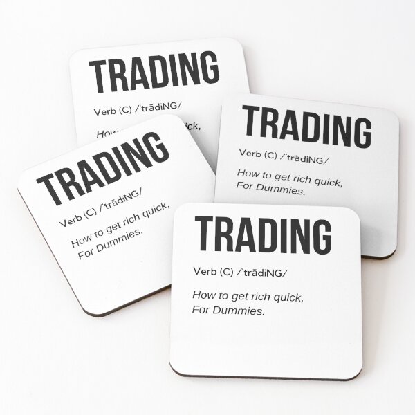 Item preview, Funny Trading Definition (Black) designed and sold by TraderShirts.