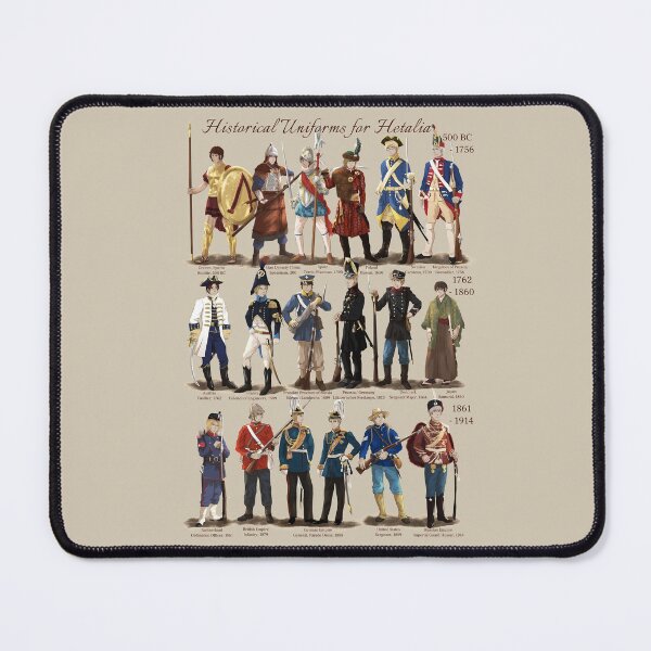 Item preview, Hetalia in Historical Uniforms  designed and sold by silentrebel.