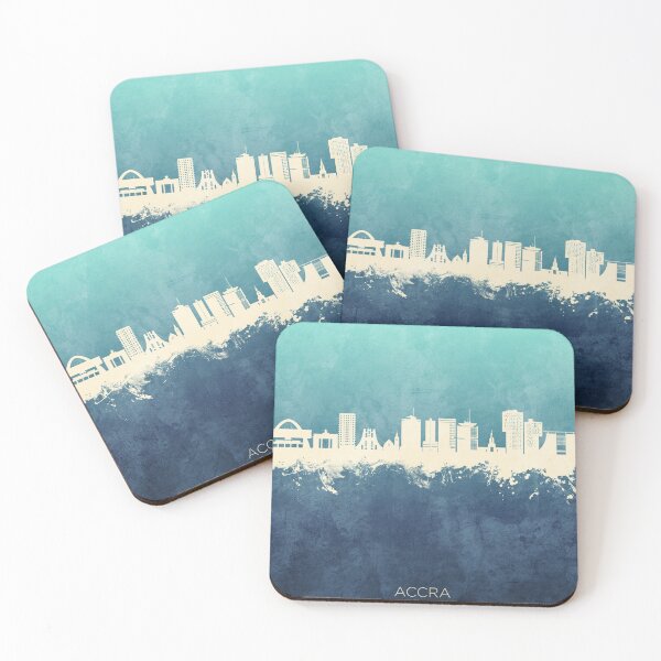 Item preview, Accra Ghana Skyline designed and sold by ArtPrints.