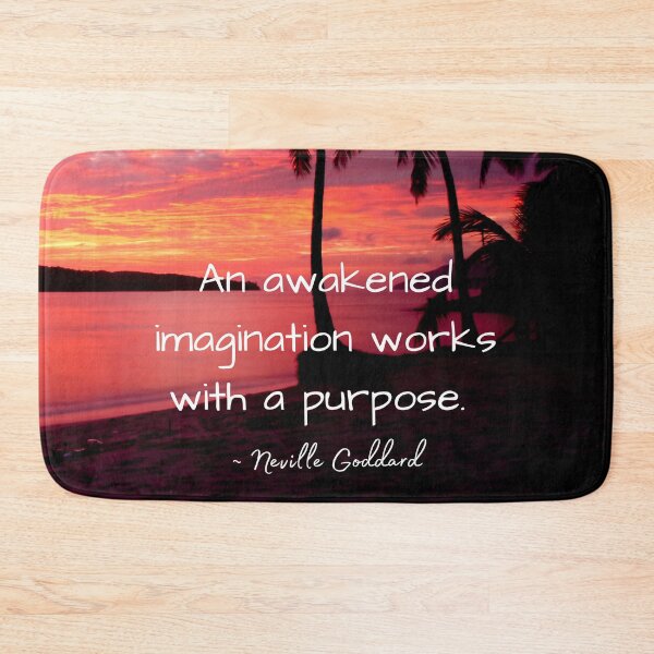 Item preview, Neville Goddard Quote, Awakened Imagination, Law of Assumption Quote designed and sold by MamaSweetea.