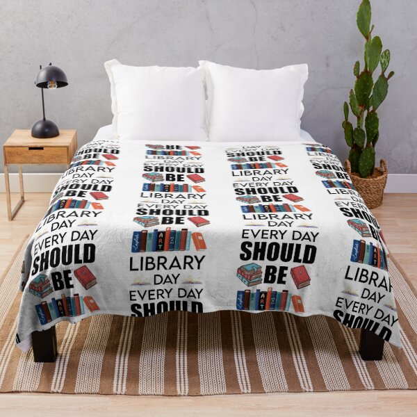 Item preview, Everyday Should Be Library Day-Reading Books Lover SK designed and sold by andregiftshopzz.