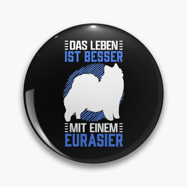 Item preview, Living with Eurasier Asian Spitz family dog designed and sold by madgrfx.