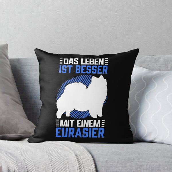 Item preview, Living with Eurasier Asian Spitz family dog designed and sold by madgrfx.
