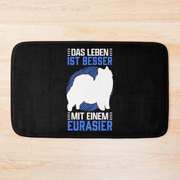 Item preview, Living with Eurasier Asian Spitz family dog designed and sold by madgrfx.