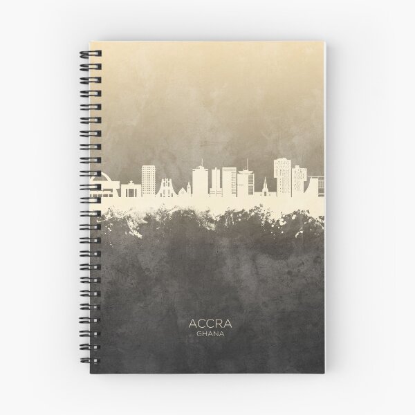 Artikelvorschau, Accra Ghana Skyline entworfen und verkauft von ArtPrints.