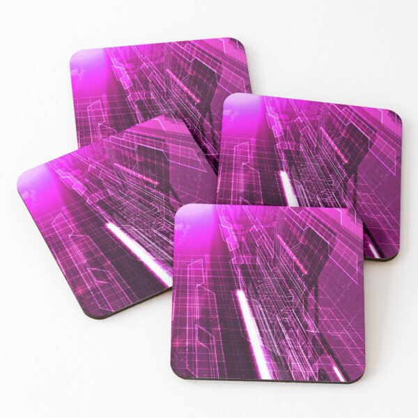 Item preview, Deep Inside Electrical Network Digital Art - Deep Pink designed and sold by NexusArts.