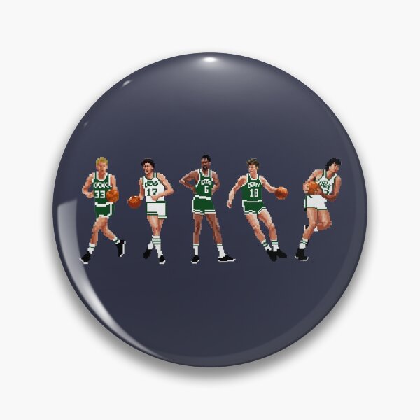 Item preview, Boston All-Time Legends (Larry Bird, Bill Russel, Kevin McHale, John Havlicek, Dave Cowens) Qiangy designed and sold by qiangdade.
