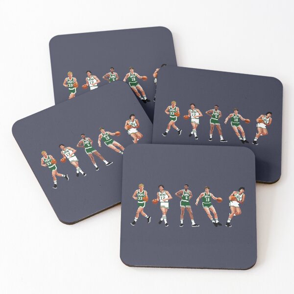 Item preview, Boston All-Time Legends (Larry Bird, Bill Russel, Kevin McHale, John Havlicek, Dave Cowens) Qiangy designed and sold by qiangdade.