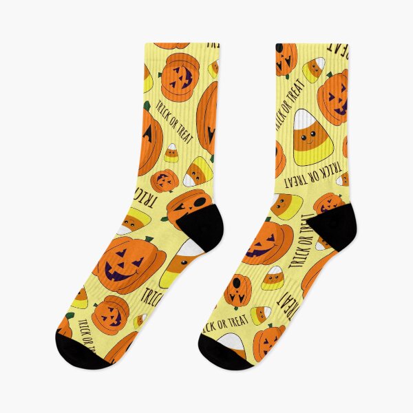 Item preview, Trick or Treat (Yellow) designed and sold by PeaceLoveAndTV.