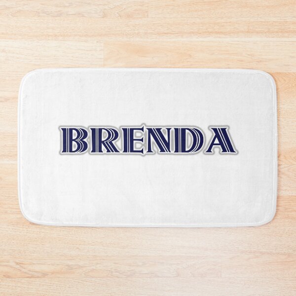 Item preview, BRENDA - Nametag for BRENDA Roman Style in Blue designed and sold by ferretmaes.