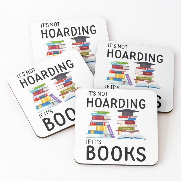 Item preview, It's Not Hoarding If It's Books Book Lover Readers SK designed and sold by andregiftshopzz.