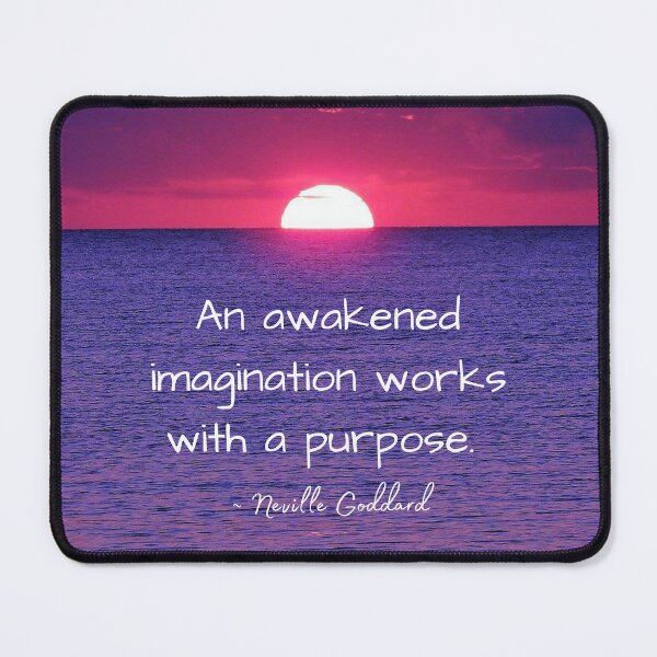 Item preview, Neville Goddard Quote, Awakened Imagination, Law of Assumption Quote designed and sold by MamaSweetea.