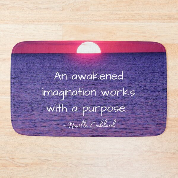 Item preview, Neville Goddard Quote, Awakened Imagination, Law of Assumption Quote designed and sold by MamaSweetea.