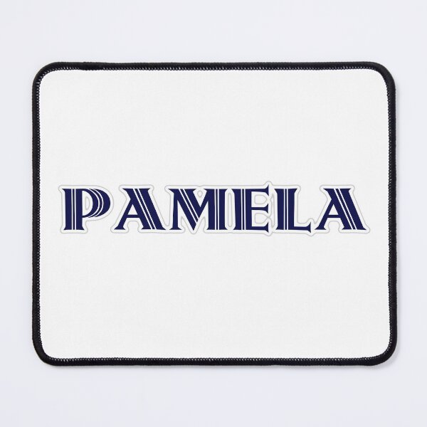 Item preview, PAMELA - Nametag for PAMELA Roman Style in Blue designed and sold by ferretmaes.
