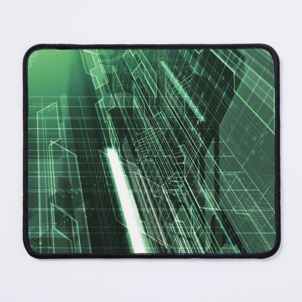 Item preview, Deep Inside Electrical Network Digital Art - Pale Green designed and sold by NexusArts.