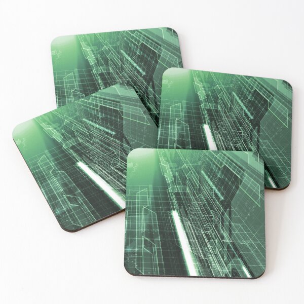 Item preview, Deep Inside Electrical Network Digital Art - Pale Green designed and sold by NexusArts.