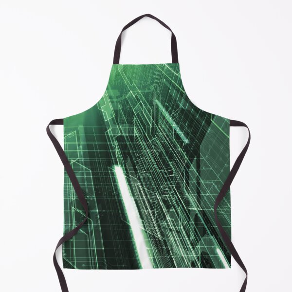 Item preview, Deep Inside Electrical Network Digital Art - Pale Green designed and sold by NexusArts.