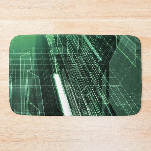 Item preview, Deep Inside Electrical Network Digital Art - Pale Green designed and sold by NexusArts.