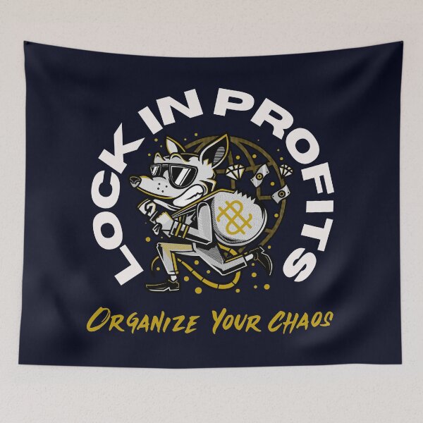 Item preview, Lock in Profits Organize your Chaos - Personal Finance designed and sold by BearMrktGenius.