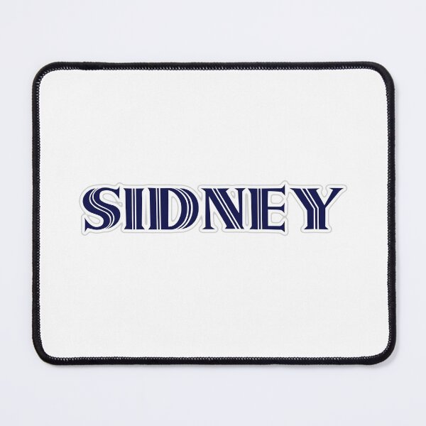 Item preview, SIDNEY - Nametag for SIDNEY Roman Style in Blue designed and sold by ferretmaes.