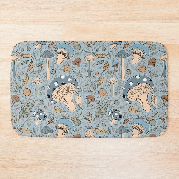 Item preview, Forest Elements in Autumn Pattern  designed and sold by artestreestudio.