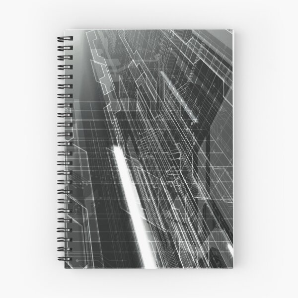 Item preview, Deep Inside Electrical Network Digital Art - Grey designed and sold by NexusArts.