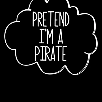 Vorschaubild zum Design Pretend I'm A Pirate Lazy Halloween Costume Pretend Pirate Gear von DynamicDesign