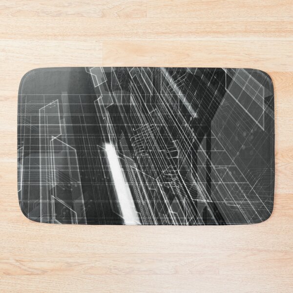 Item preview, Deep Inside Electrical Network Digital Art - Grey designed and sold by NexusArts.