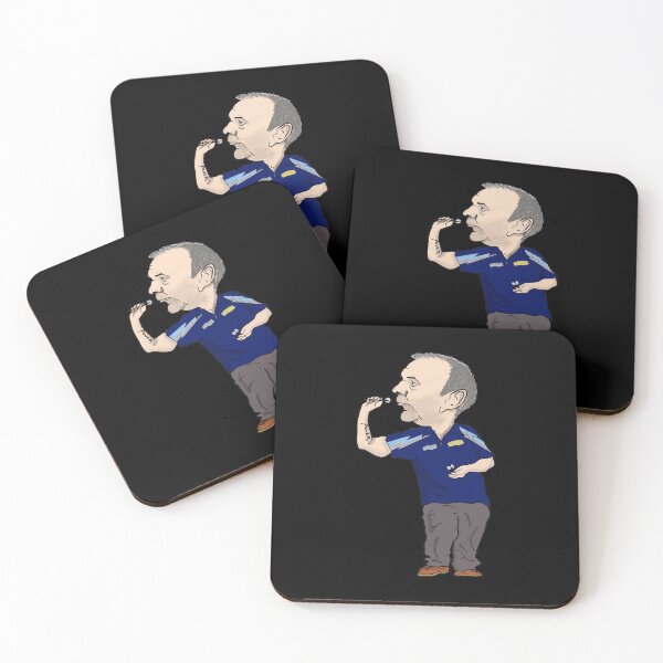 Item preview, Cartoon drawing of  Phil "the power" Taylor  designed and sold by FlawlessCheese.