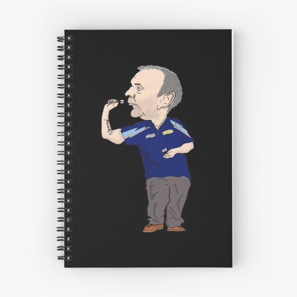 Item preview, Cartoon drawing of  Phil "the power" Taylor  designed and sold by FlawlessCheese.