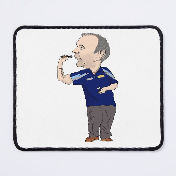 Item preview, Cartoon drawing of Phil "the power" Taylor designed and sold by FlawlessCheese.