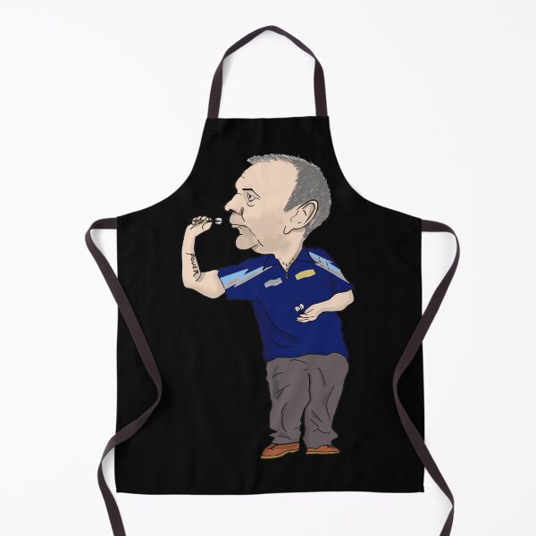 Item preview, Cartoon drawing of  Phil "the power" Taylor  designed and sold by FlawlessCheese.